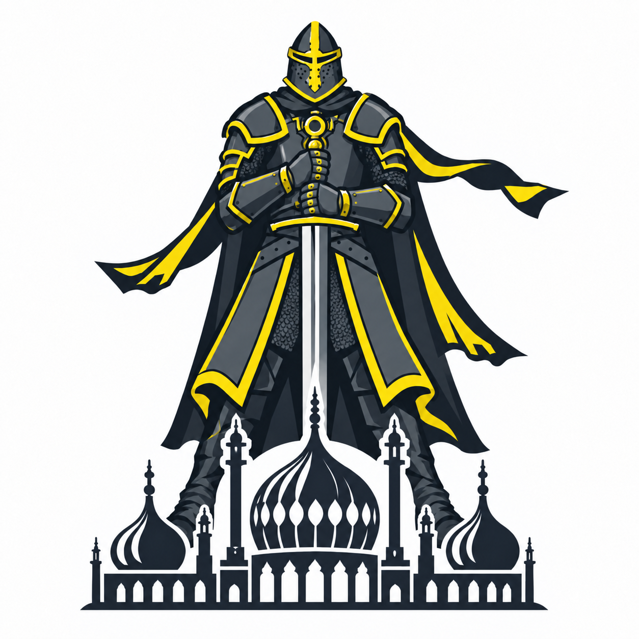 Reeve — Brighton & Hove knight emblem